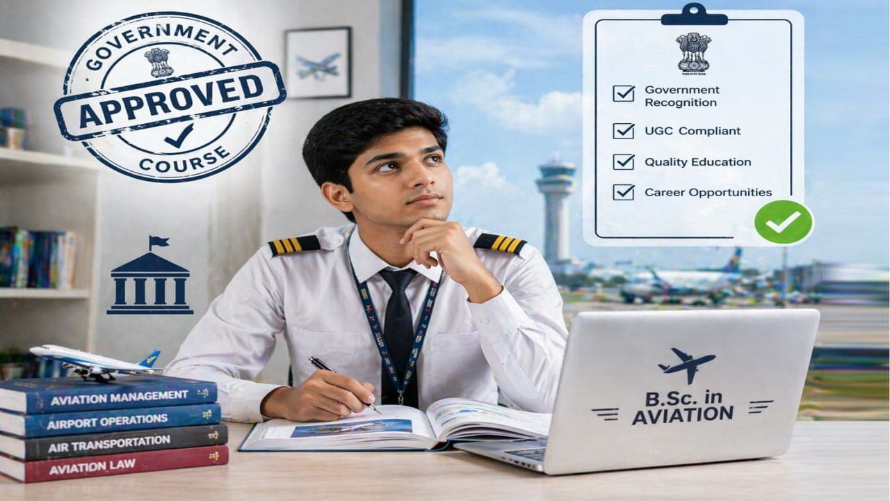 Is B.Sc. in Aviation a Government Approved Course?